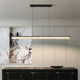 2025 New Model High-End Modern Minimalist Dining Room Main Light, Linear Pendant Light Above the Dining Table in the Tea Room