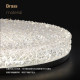 All-Copper Italian Minimalist Bedroom Ceiling Lamp, Modern Simple Light Luxury Master Bedroom Room Lamp, Full Spectrum Eye Protection Study Lamp