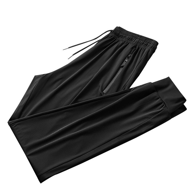 Summer Men's Ice Silk Long Pants, Air Conditioning Pants, Extra Large and Loose-Fitting Pants, Sports Jogger Pants, Thin Casual Quick-Dry Pants Summer Men's Ice Silk Long Pants, Air Conditioning Pants, Extra Large and Loose-Fitting Pants, Sports Jogger Pants, Thin Casual Quick-Dry Pants