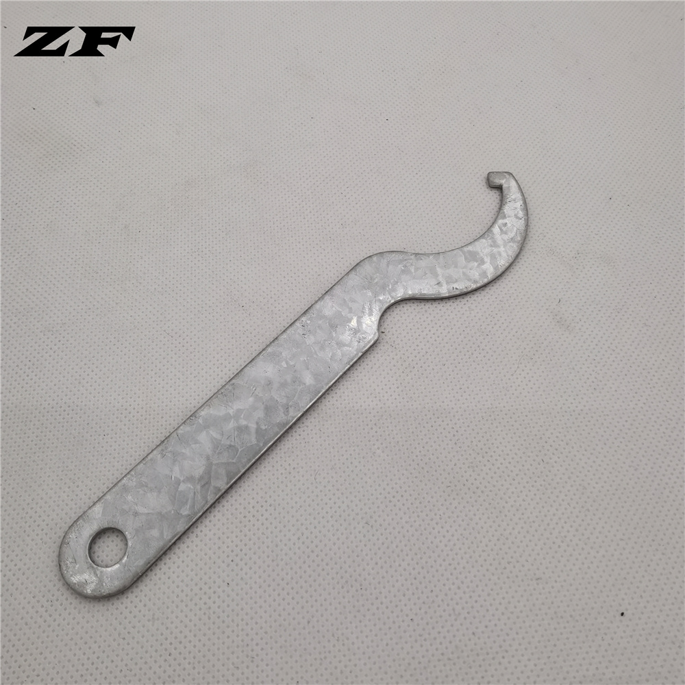 Rear shock adjustment tool rear fork damping regulator wrench hook plate after locomotive electric car hook-type crescent wrench