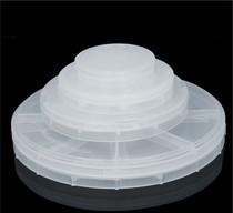 Wafer silicon glass sheet Single Box sample Box 1 inch to 12 Inch Single Wafer Carrier Box