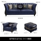 Ghế sofa da sang trọng kiểu Mỹ đơn giản Hồng Kông phong cách căn hộ nhỏ sang trọng mẫu phòng khách đặt kết hợp đồ nội thất bằng da nghệ thuật - Ghế sô pha