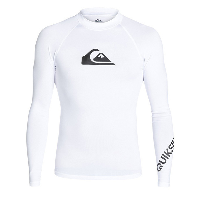 Quiksilver Surfing Suit Men's Swimsuit Long-Sleeved Sun Protection Quick-Drying Bodysuit Jellyfish Suit Diving Suit Snorkeling Swimsuit