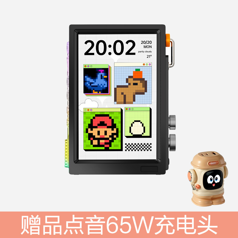 Divoom Timesframe Transparent Digital Floating Photo Frame Digital Album Display Screen Photo