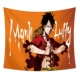 One Piece Treo Vải Ảnh nền lớn Trang trí Vải Tapestry Anime Movie Poster Phòng khách Vải nền