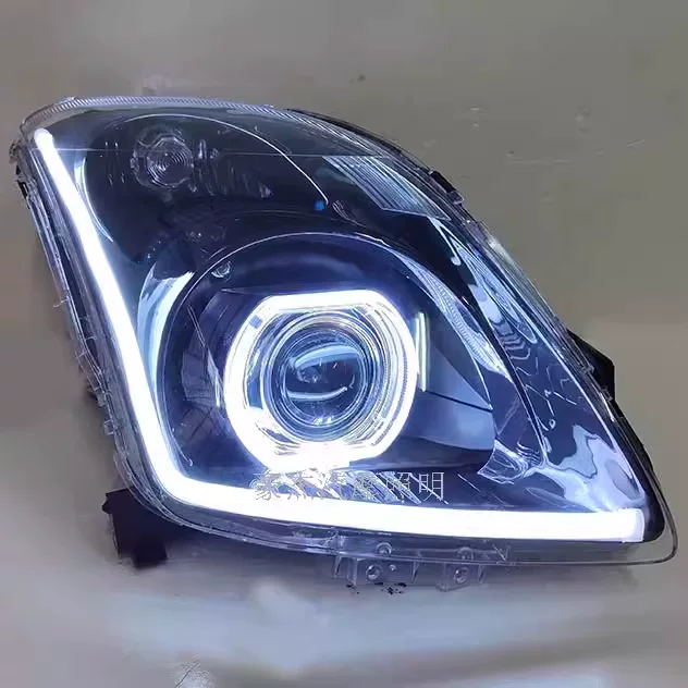 Совместимо с сборкой Swift Barlight для модификации LED двойного света линза ангельские глаза Devil Eye Глифпер Свет дневных огней