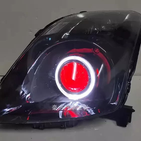 Совместимо с сборкой Swift Barlight для модификации LED двойного света линза ангельские глаза Devil Eye Глифпер Свет дневных огней