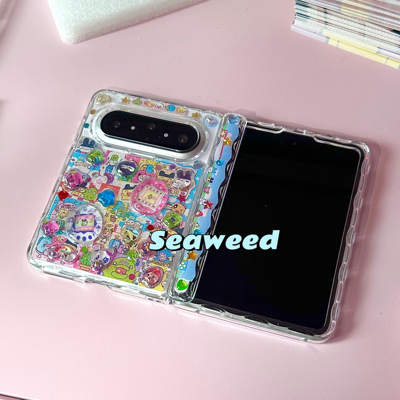 Seaweed Bubble 3D Tamagotchi Samsung Z Fold 20% off Foldable Phone Case Huawei Purax Max Original Seaweed Bubble 3D Tamagotchi Samsung Z Fold 20% off Foldable Phone Case Huawei Purax Max Original