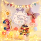 Розовый воздушный шар с бантиком, декор для вечеринки, подарок на день рождения