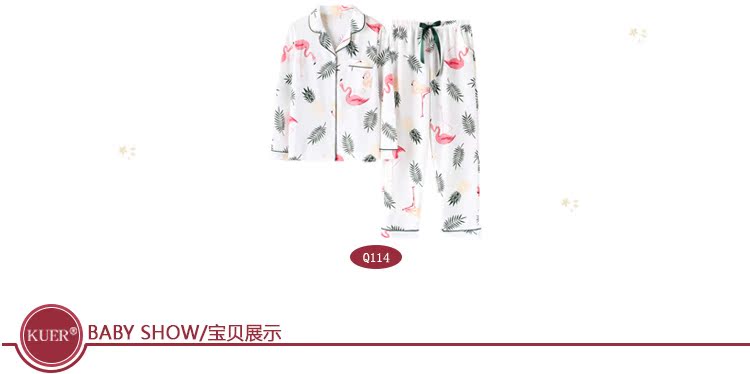 Bộ đồ ngủ nữ cotton dài tay mùa thu và mùa đông dày cô gái ngọt ngào áo len cotton có thể mặc bên ngoài bộ đồ dịch vụ gia đình quần áo ngủ nữ