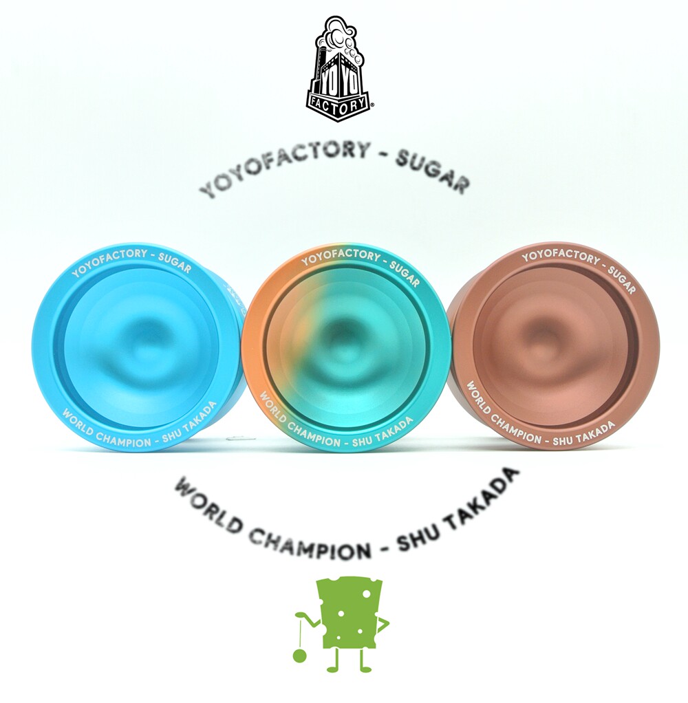 American YYF Yo-yo Sugar World Championship Alloy 1A Fried Balls Professional Competitive Yoyo