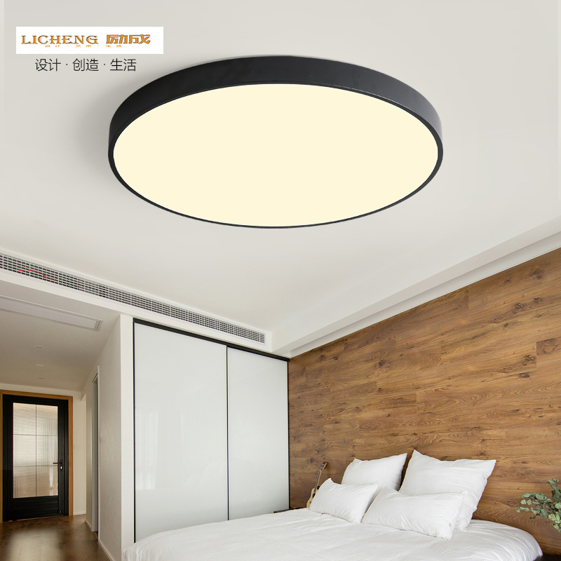 Round ultra-thin LED ceiling lamp Living room Bedroom lamp minimalist in modern room aisle corridor Entrance Lamps Nordic