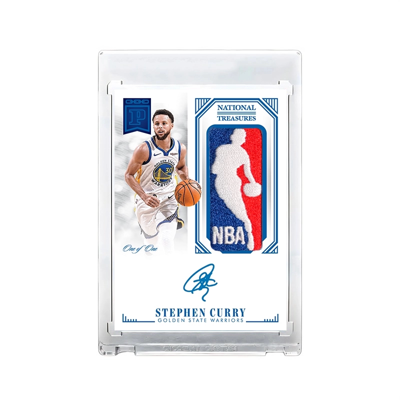 Curry Logoman Signature Jersey Star Card LAOSHU Card 1/1 Edition Unofficial Nba Basketball Embroidery World Cup