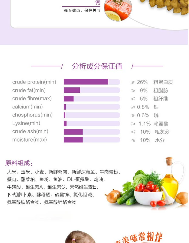 Thức ăn cho mèo Langshi muối thấp khuyến cáo thức ăn cho mèo vào thức ăn cho mèo cũ thức ăn cho mèo tự nhiên thức ăn chủ yếu cho mèo - Cat Staples