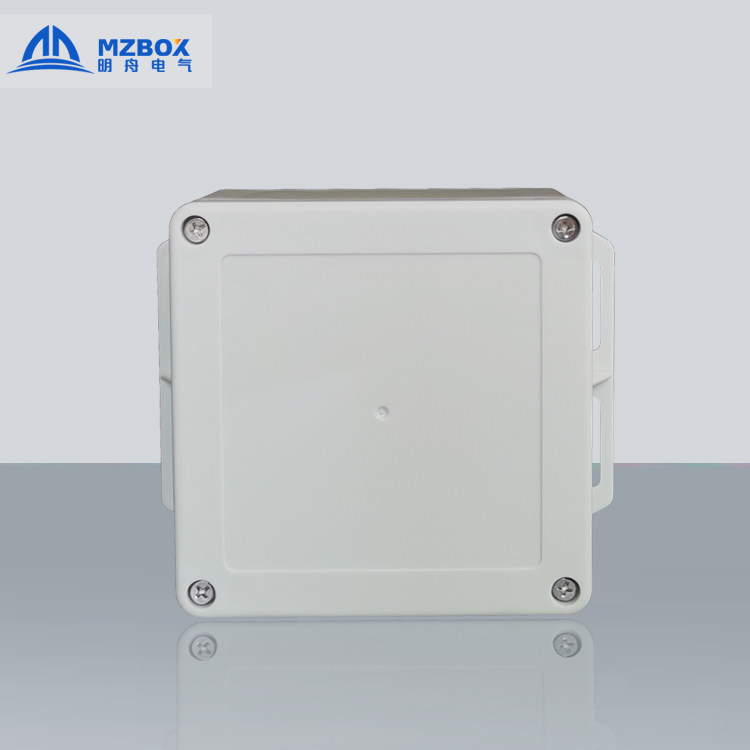 120 * 120 * 60 with ear waterproof case plastic waterproof junction box outdoor cable splitting wire box waterproof shell