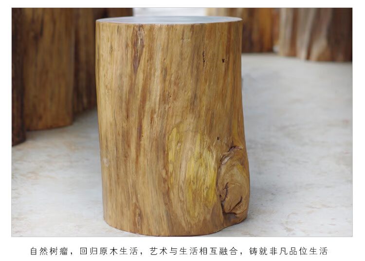 Trụ gỗ rắn xương sống cây gỗ trụ bàn cà phê phân gốc rễ khắc gỗ tấm bảng khung cơ sở trang trí có thể được tùy chỉnh đặc biệt - Các món ăn khao khát gốc Ghế đôn gốc cây