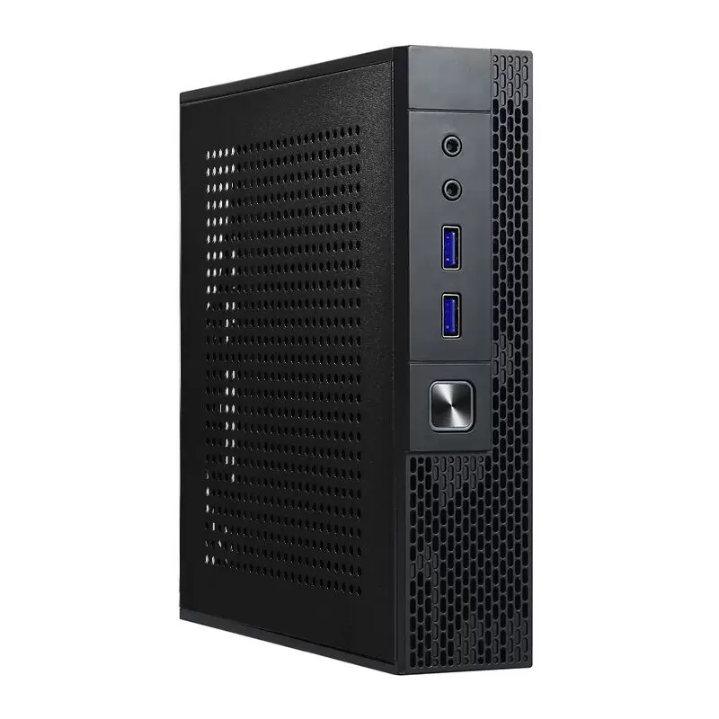 SKTC [TX02 миниатюрный корпус для ПК Thin ITX корпус тихий промышленный ПК мини-полуподдерживаемый]