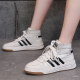 Shoes for women 2023 spring Korean style student versatile high-top white shoes for women genuine leather breathable flat casual sports shoes