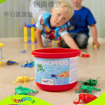 Childrens bouncing frog game Imported Swedish Viking puzzle parent-child Other early education toys Table games Male