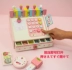Nhân viên thu ngân mô phỏng thẻ siêu thị Máy tính tiền 2-3-5 tuổi bé chơi nhà câu đố đồ chơi nam nữ thế giới đồ chơi Đồ chơi gia đình