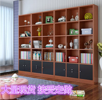 Cabinet wood information cabinet File cabinet bookcase with lock office Partition Cabinet Locker storage cabinet
