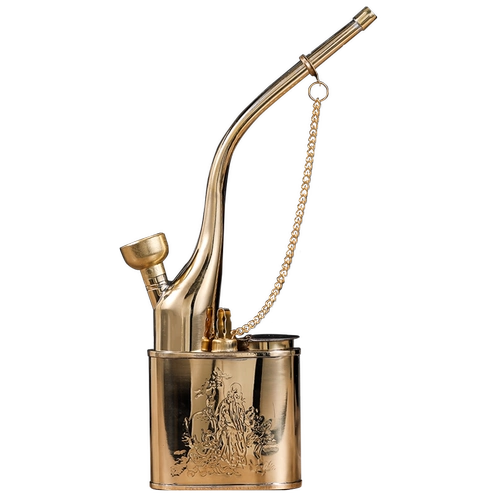 Латунный портативный мужской кальян, подарок на день рождения