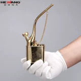 Латунный портативный мужской кальян, подарок на день рождения