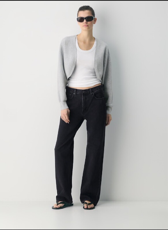 Aritzia Adds 129392Babaton Cardigan Sweater Long-Sleeved Small Jacket Simple Style