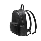 莫恩斯 Рюкзак подходит для мужчин и женщин, вместительный и большой черный ноутбук для отдыха, из натуральной кожи, 13 дюймов, 15 дюймов, Южная Корея