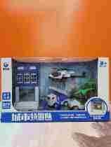 656-3 City Special Police Force Children Suit Toy Car Back Force Aircraft Police Crane Boys 5 Parenting Interactive Toys