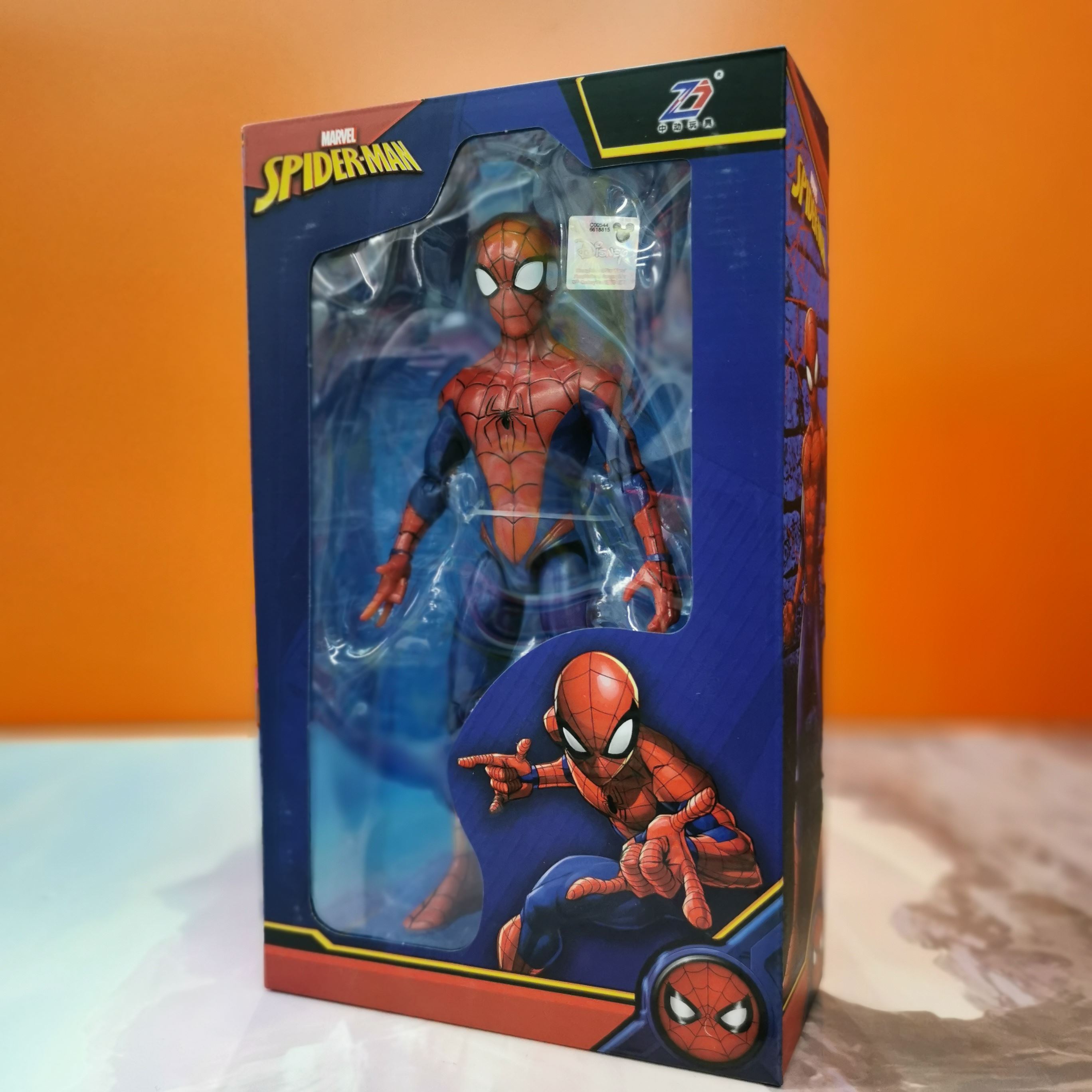 Medium-moving Xin Tai 1608-08 boxed 7 inch Classic Spiderman Children Toy Boy Boy Model Spirituate Genesis