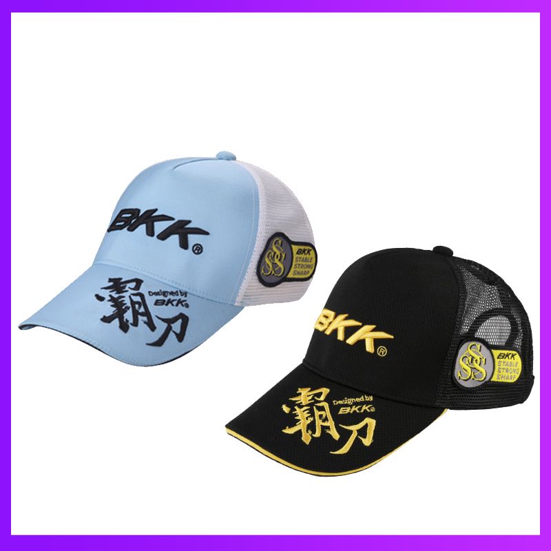 BKK Black King Kong Fishing Hat Women's Duck Tongue Hat Fishing Sunscreen Men Summer Mesh Visor Fishing Supplies