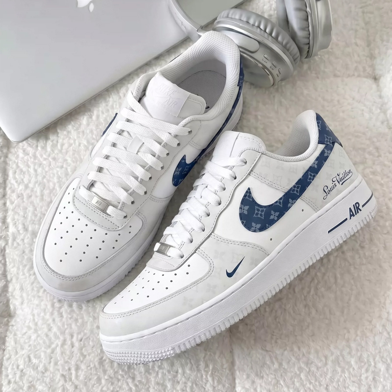 Nike Men's Shoes [Custom Sneakers] Genuine Air Force 1 Women's Af1 Couple's Low-Top Sneakers