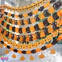 Trang trí Halloween trường mẫu giáo bố trí cảnh trường thanh 骷髅 đạo cụ kéo hoa bí ngô - Sản phẩm Đảng / Magic / Hiệu suất đồ hóa trang