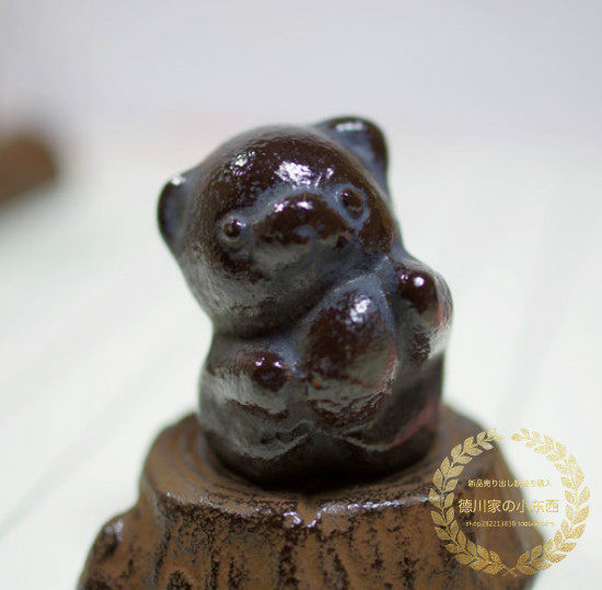 Southern Japan iron traditional and wind Japanese koala iron round paperweight paperweight French painting