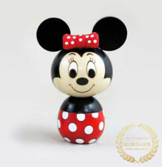 Japanese Usaburo traditional Japanese style Mickey Mouse Minnie doll puppet doll cute decoration
