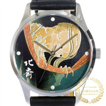 Japan Katsushika Hokusai Ukiyo-e Hundred Monogatari Kobata Koheiji pattern personality fashion watch wrist watch