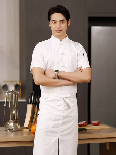 圣梦特 Рабочая одежда шеф-повара высокого класса с коротки