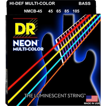 American DR NEON neon fluorescent blue green orange powder yellow white color 011012 handmade folk ballad guitar strings