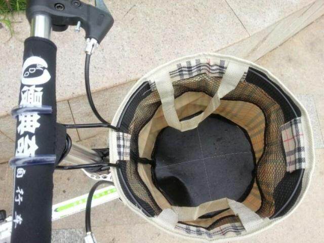 Panier pour vélo en toile - Ref 2257812 Image 11