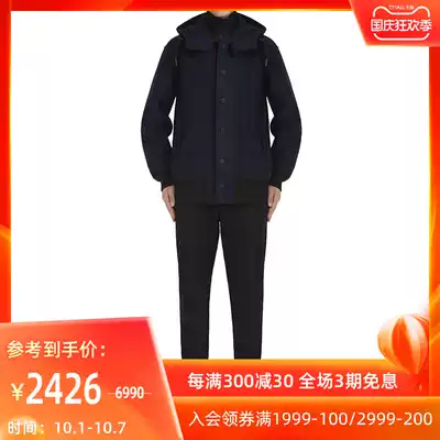 Y-3 men casual hooded warm JACKET M WOOL JACKET DP0495