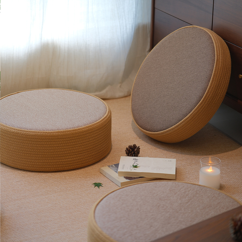 Floor Cushion for Living Room, Tatami Cushion, Meditation Cushion, Special Cushion for Sitting on the Floor, Home Carpet Cushion