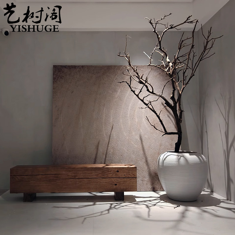干树枝造景:打造独一无二的室内玄关造型,许愿树也能成为家居美学焦点!-干花-淘宝百科网