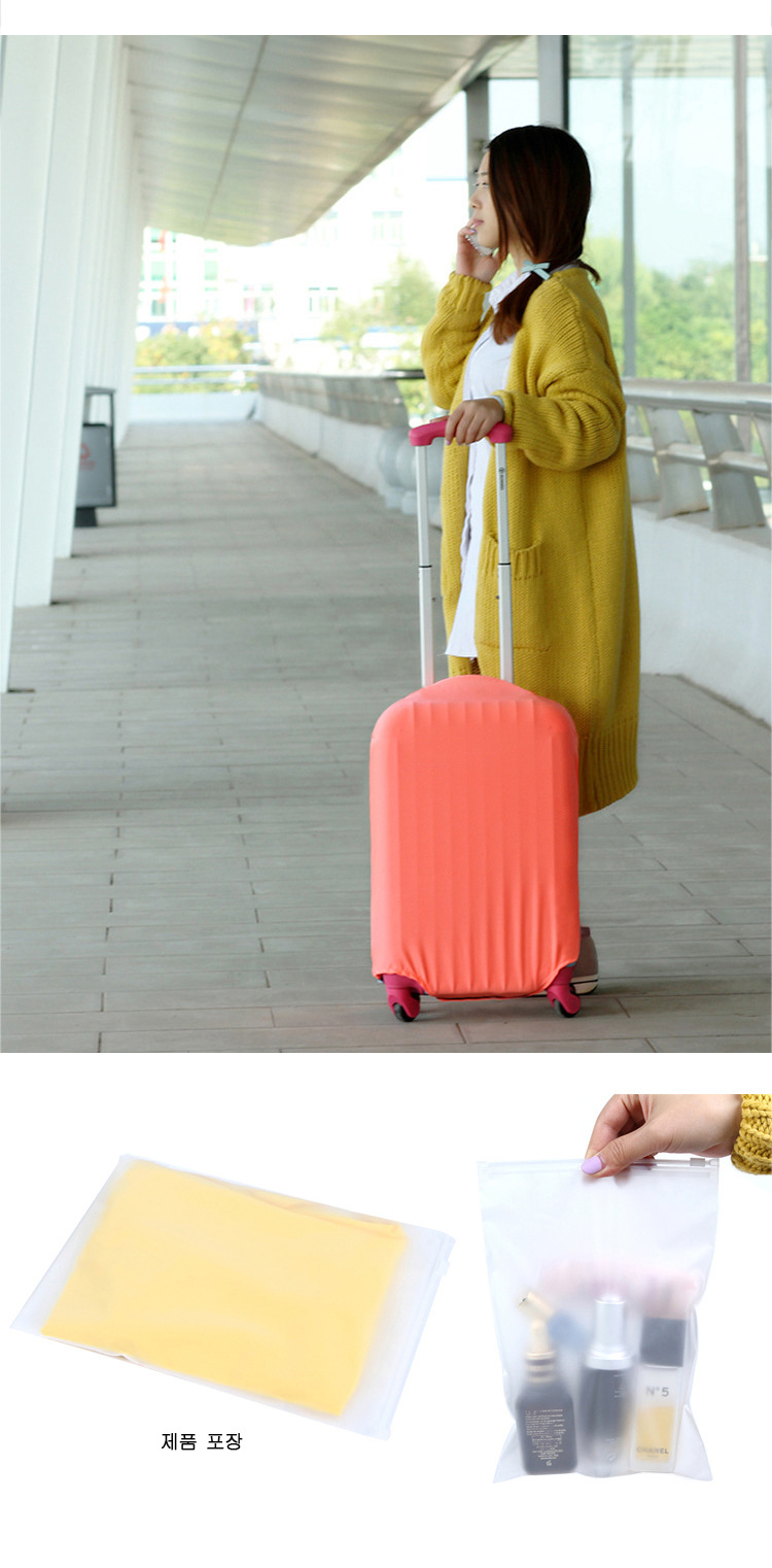 SAFEBET Kẹo Màu Đàn Hồi Vải Bìa Bảo Vệ Bìa Bụi Che Travel Trường Hợp Che Rắn Màu Trolley Trường Hợp vali sakos
