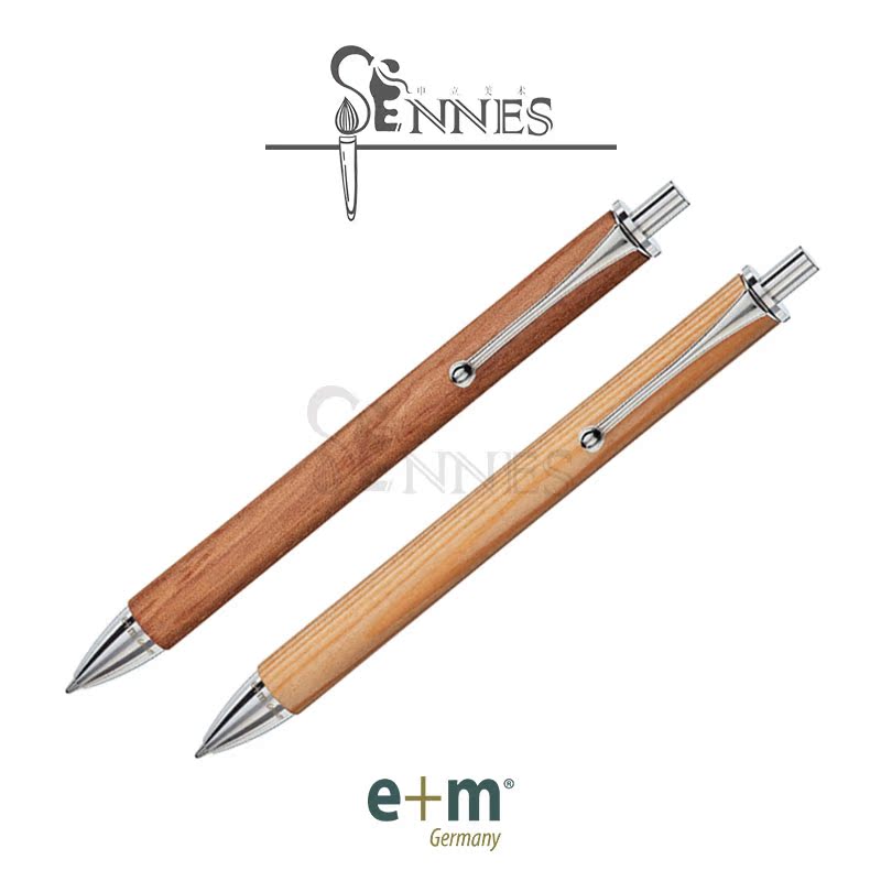 Germany e m Parker type wood metal pen clip ballpoint pen Pine Elm ballpoint pen single sale #2104