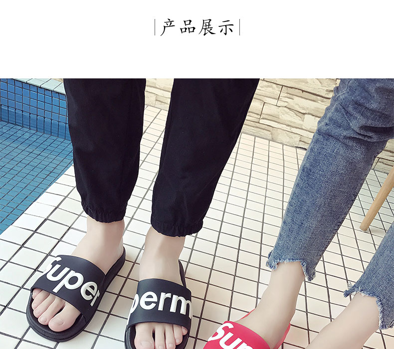 Lai Wen Siyu nữ vài dép nội thất nhà mùa hè dép tắm phòng tắm chăm sóc giày dép nhà skid nam - Trang chủ dép đi ở nhà