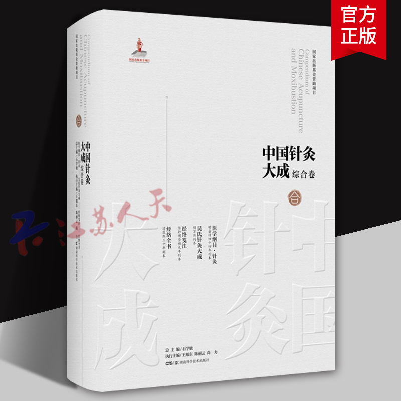 中国针灸大成综合卷医学纲目针灸吴氏针灸大成经络笺注经络全书