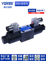 Yuyan type hydraulic solenoid two-way reversing valve single head valve DSG-02-series 3C2 3C6AC220V DC24V