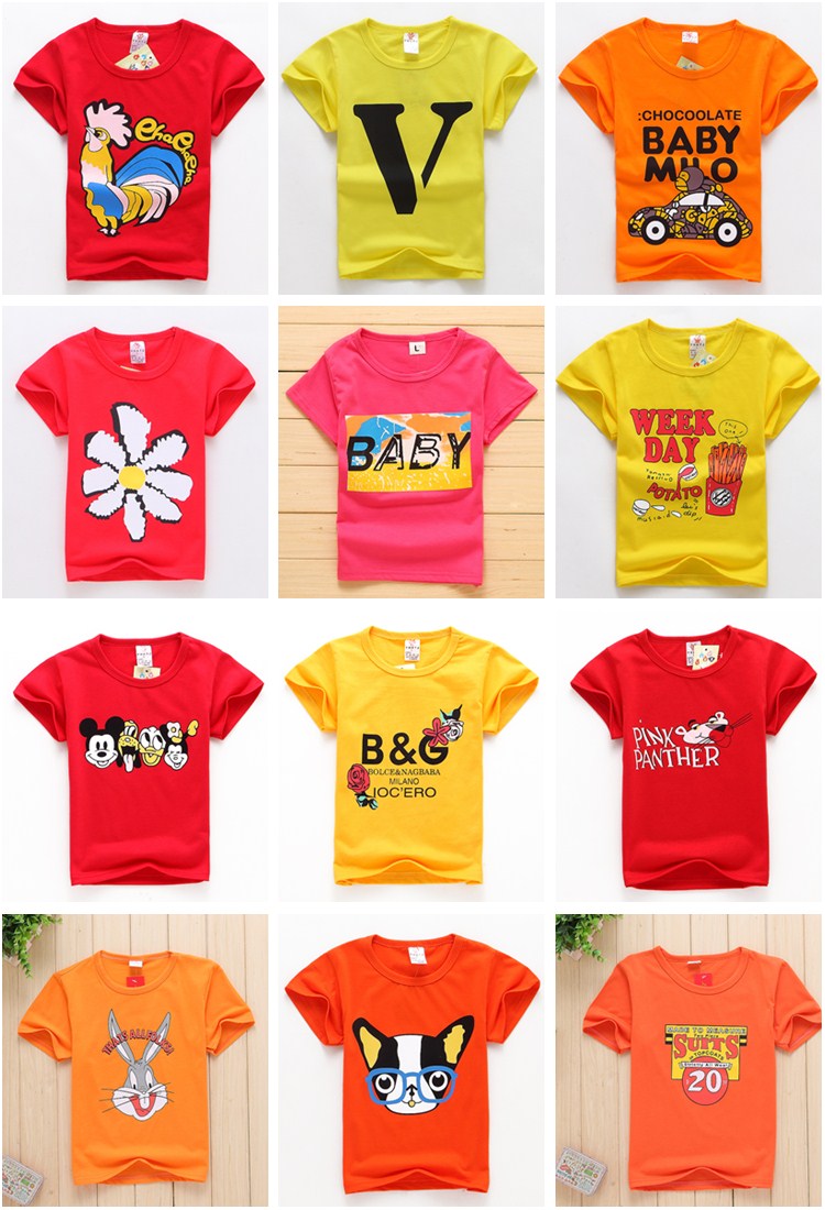 Quần áo trẻ em nhà máy bán buôn trực tiếp mùa hè mới ngắn tay T-Shirt hàng loạt pha trộn gian hàng thị trường cung cấp giải phóng mặt bằng đặc biệt