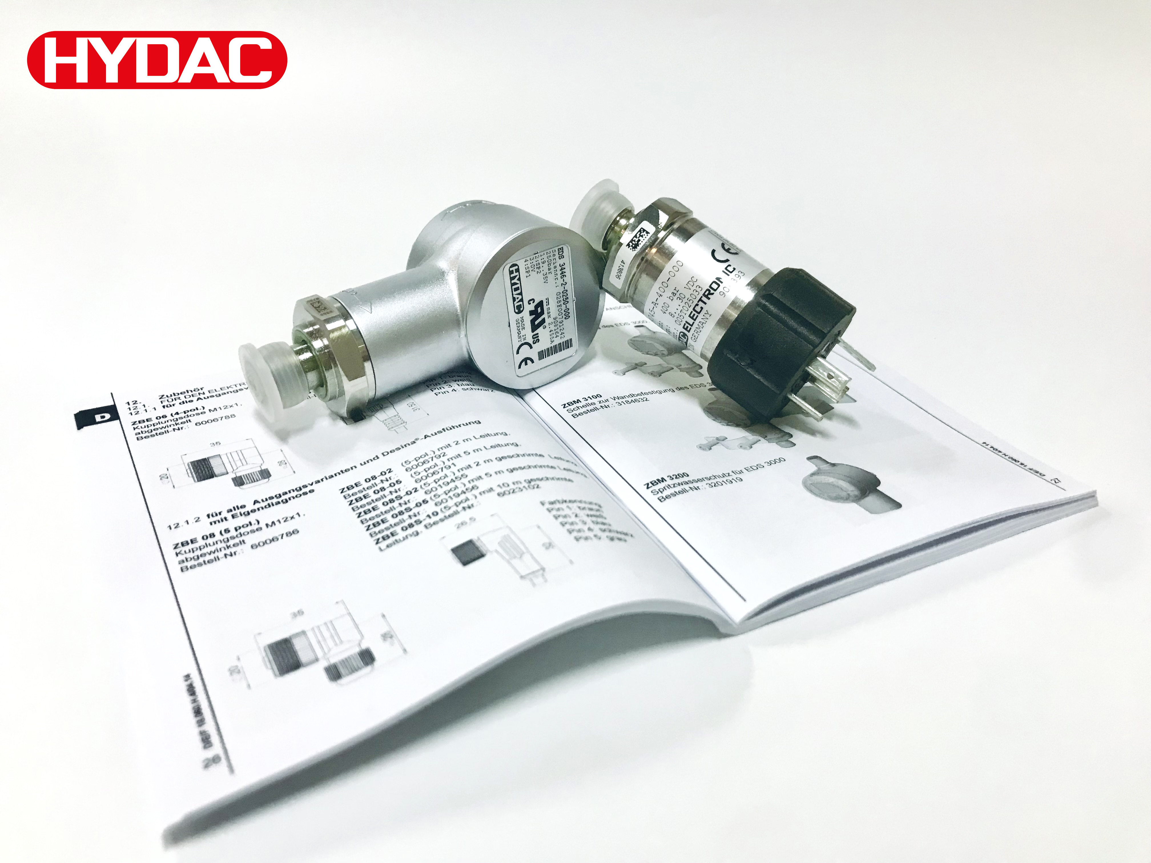 现货包邮 全新HYDAC 原装贺德克压力开关 EDS3446-3-0250-000